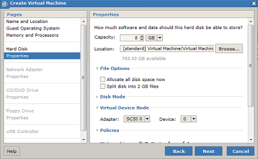 Hard Disk Properties