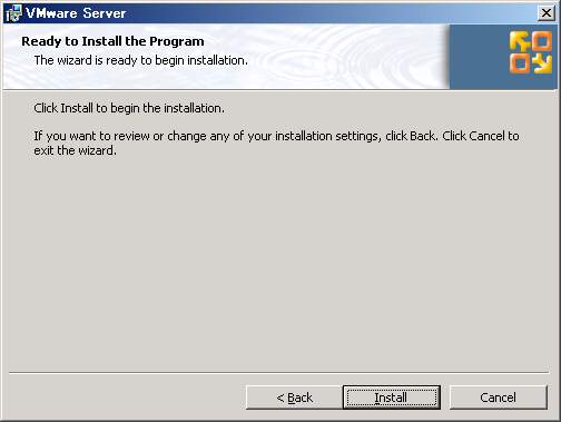 Ready to Install the Program